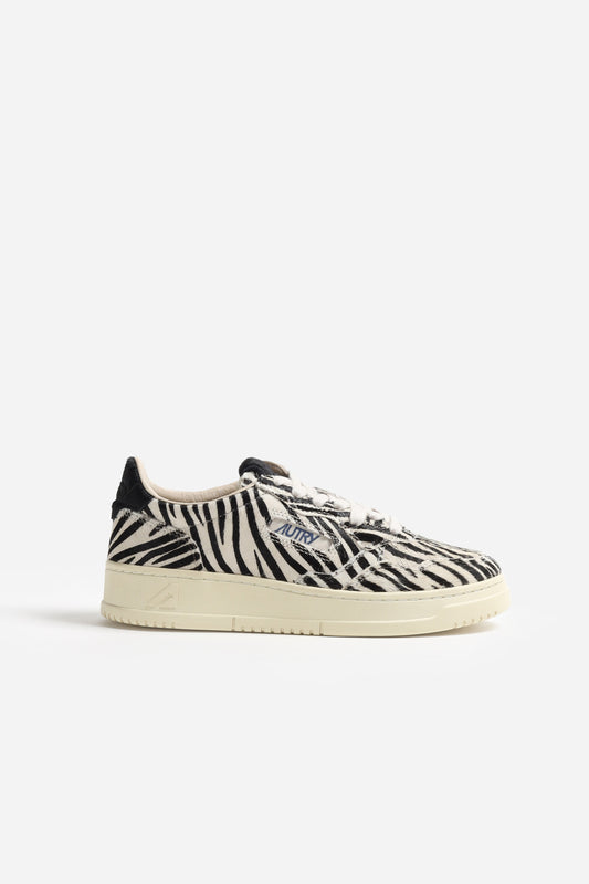 Sneaker Medalist in Pony Safari Zebra Autry