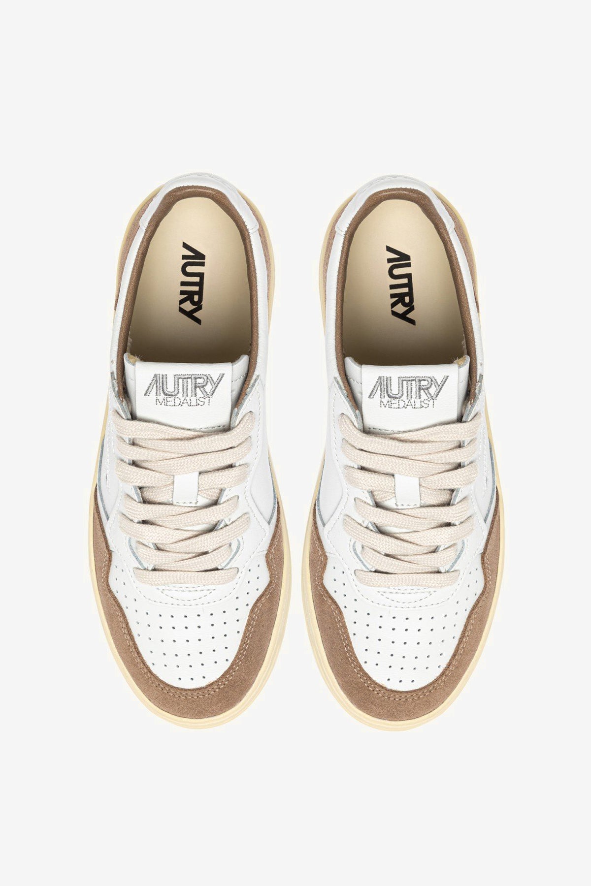 Medalist Sneakers in White/Suede AntilopeAutry - Anita Hass