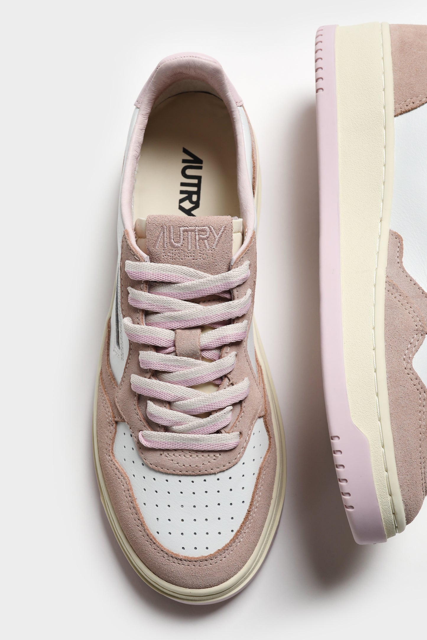 Medalist Sneakers in White/Suede by PhardAutry - Anita Hass