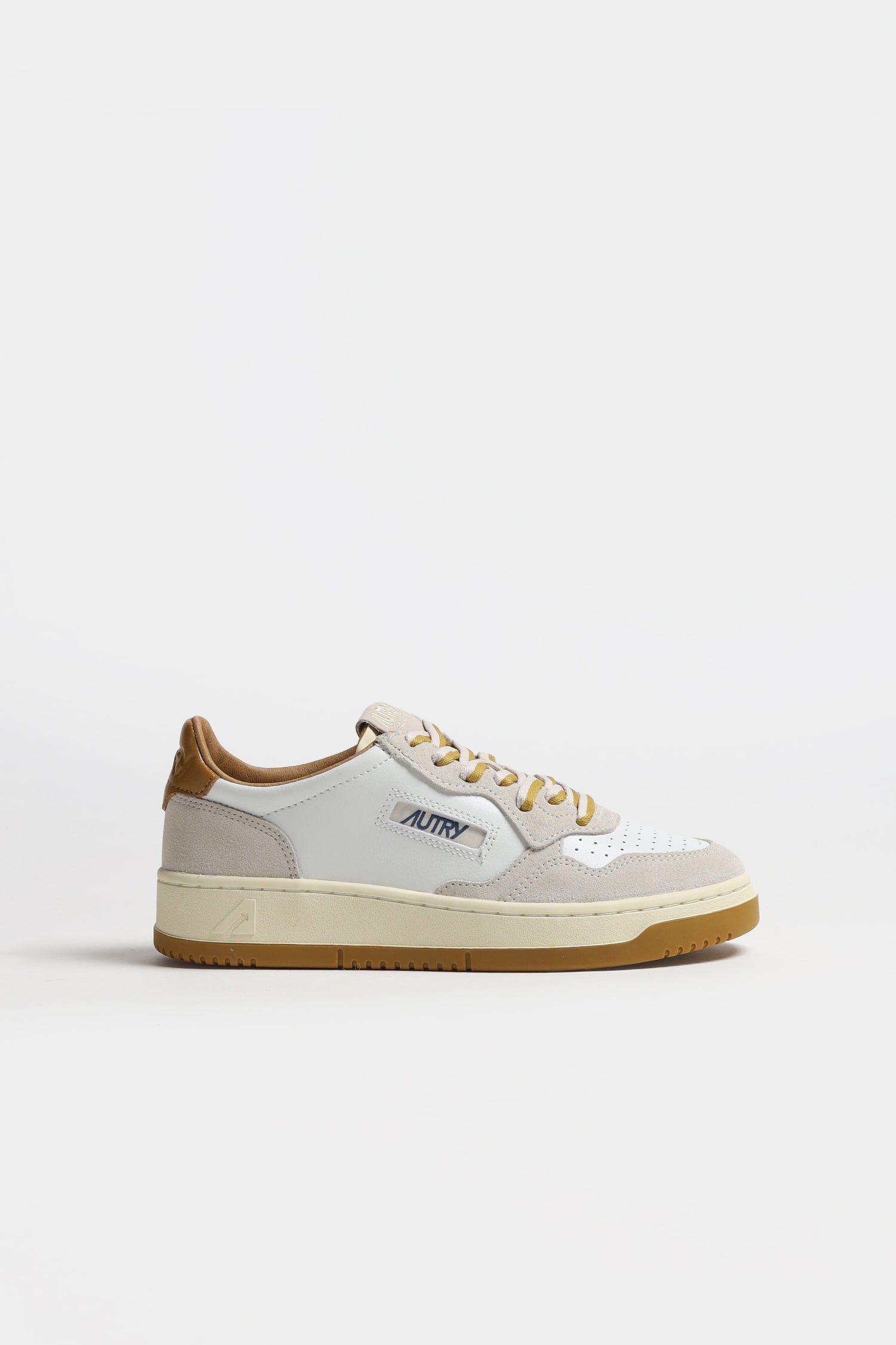 Medalist Sneakers in White/Suede SandAutry - Anita Hass