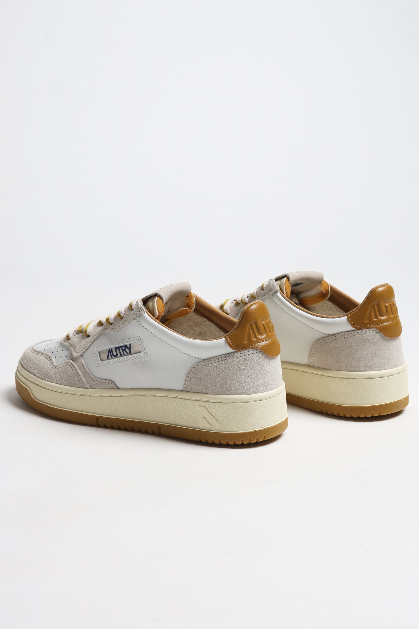 Medalist Sneakers in White/Suede SandAutry - Anita Hass