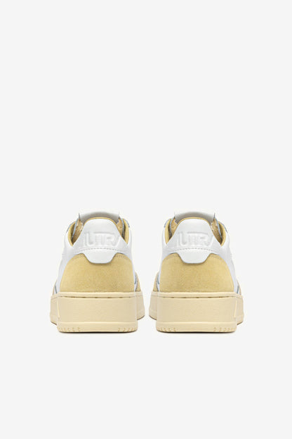 Medalist Sneakers in White/Suede StrawAutry - Anita Hass