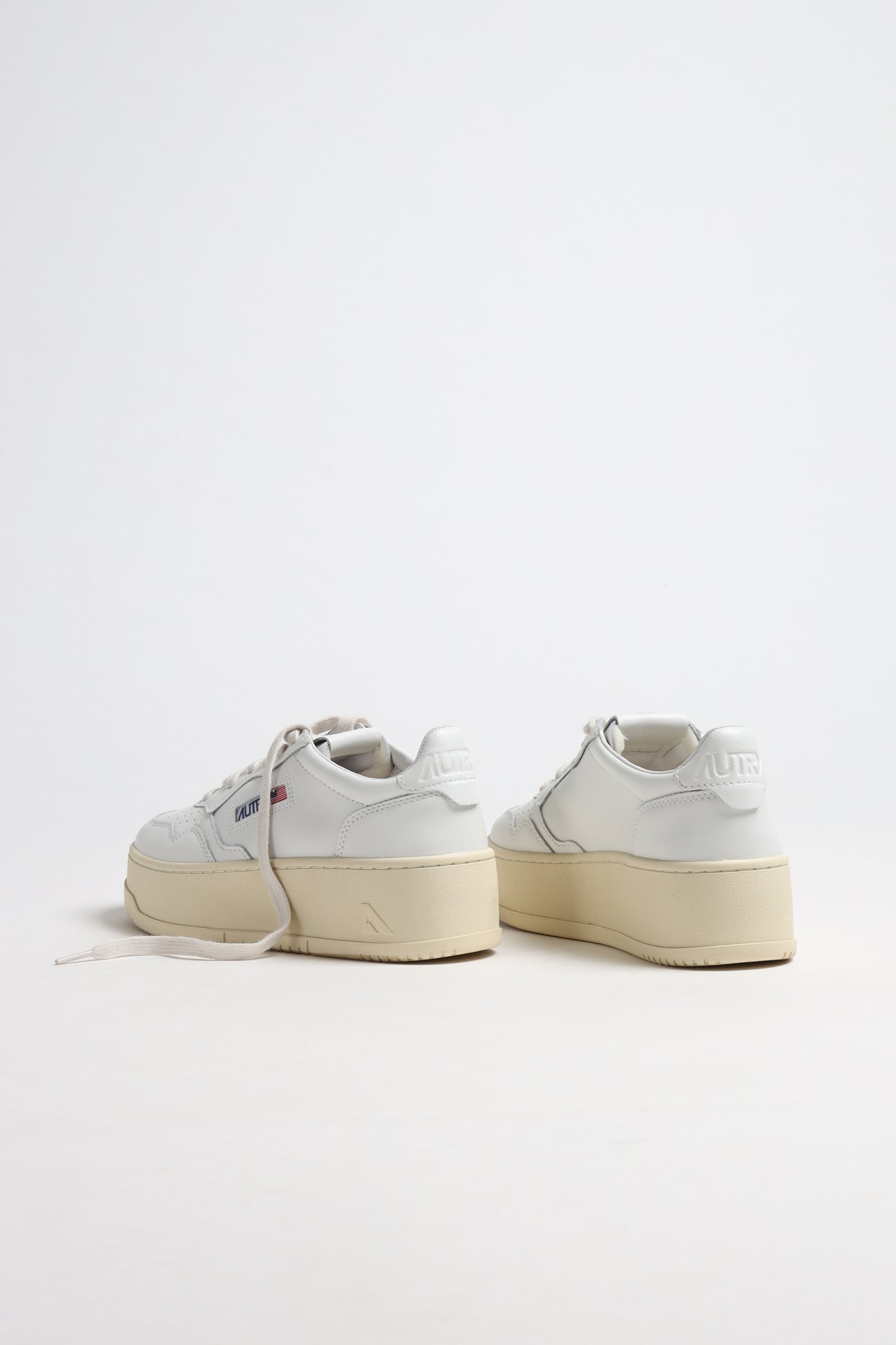 Sneaker Platform in Weiß Autry