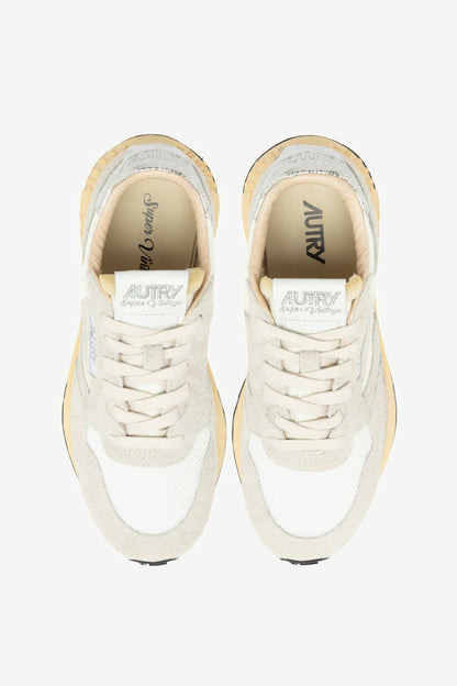 Reelwind Sneakers in Crack White/SilverAutry - Anita Hass