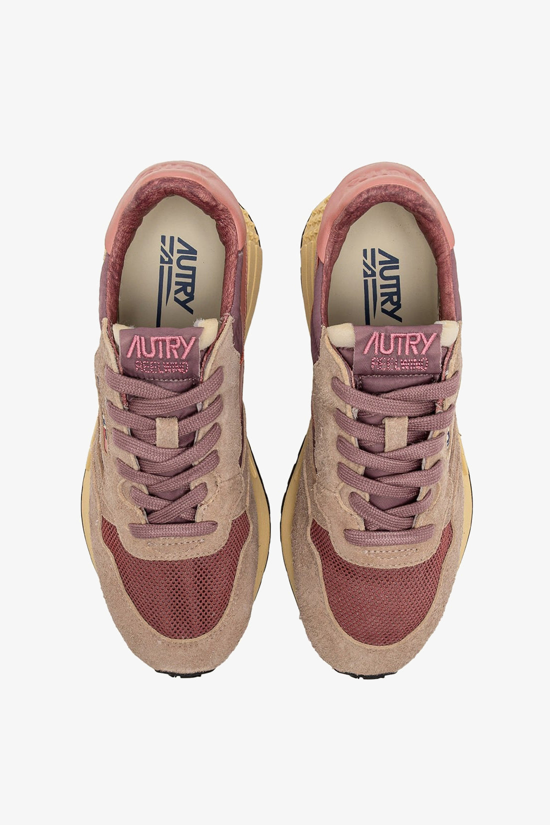 Reelwind Sneakers in Rose/Desert Sand by Autry - Anita Hass