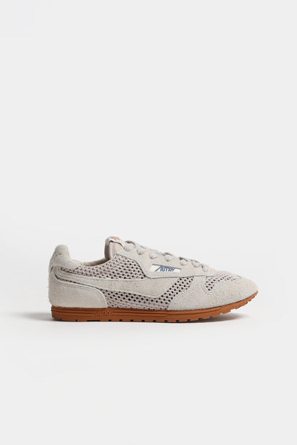 Windspin Sneakers in Knit/Suede SandAutry - Anita Hass