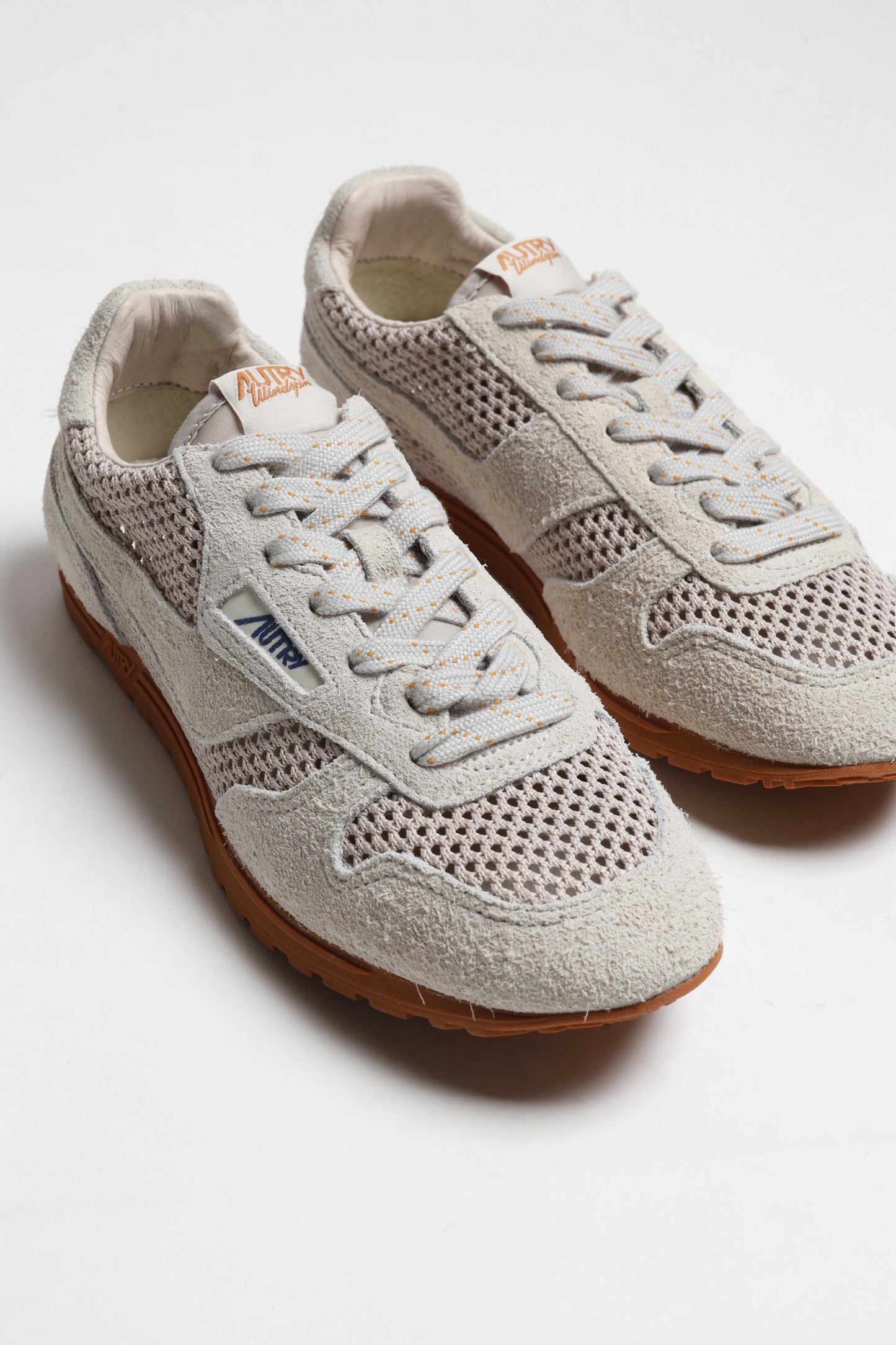 Windspin Sneakers in Knit/Suede SandAutry - Anita Hass