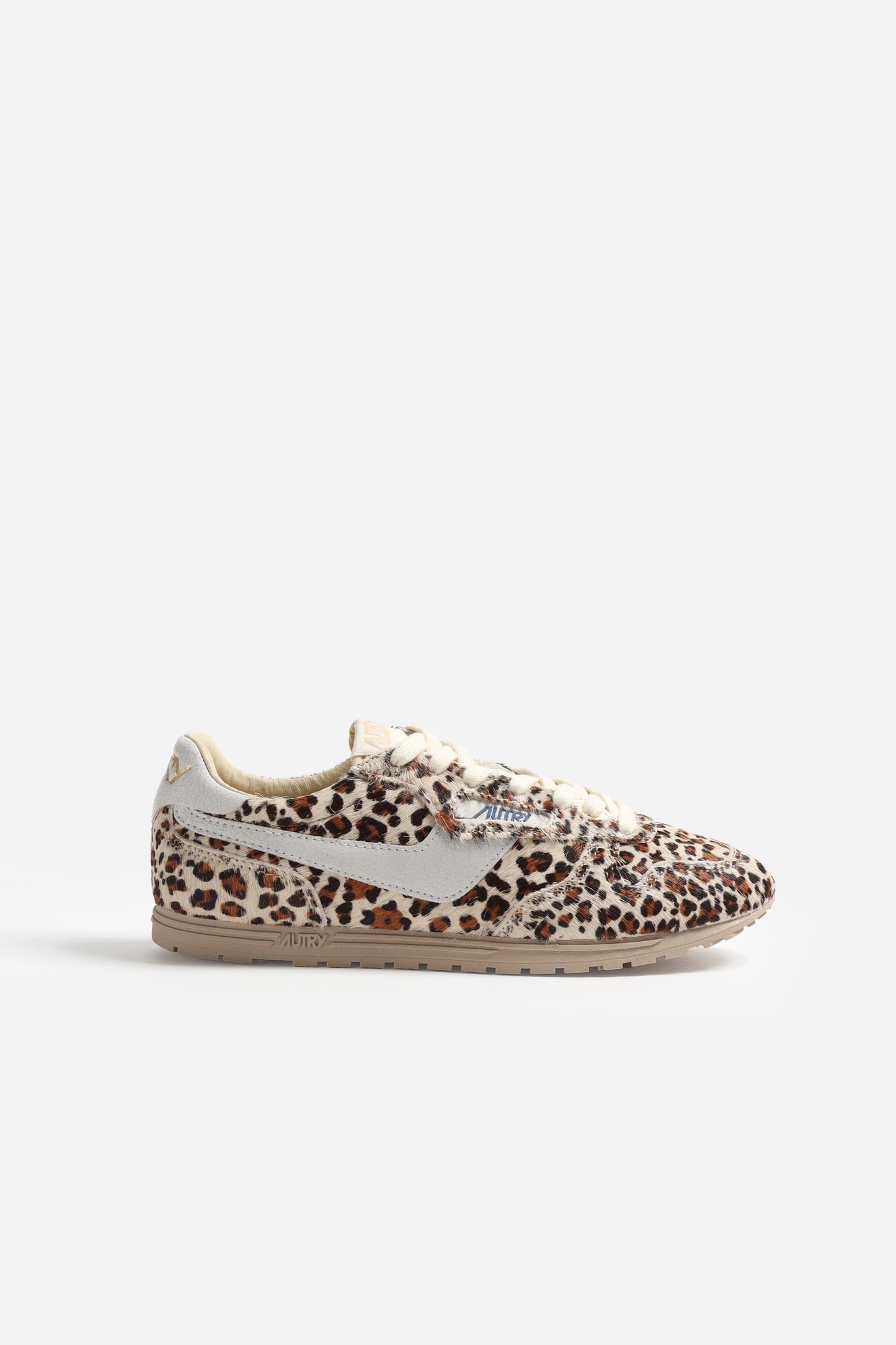 Sneaker Windspin in Pony Leo/White Autry