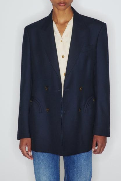 Blazer Nightbreak in Alcanara NavyBlazé Milano - Anita Hass