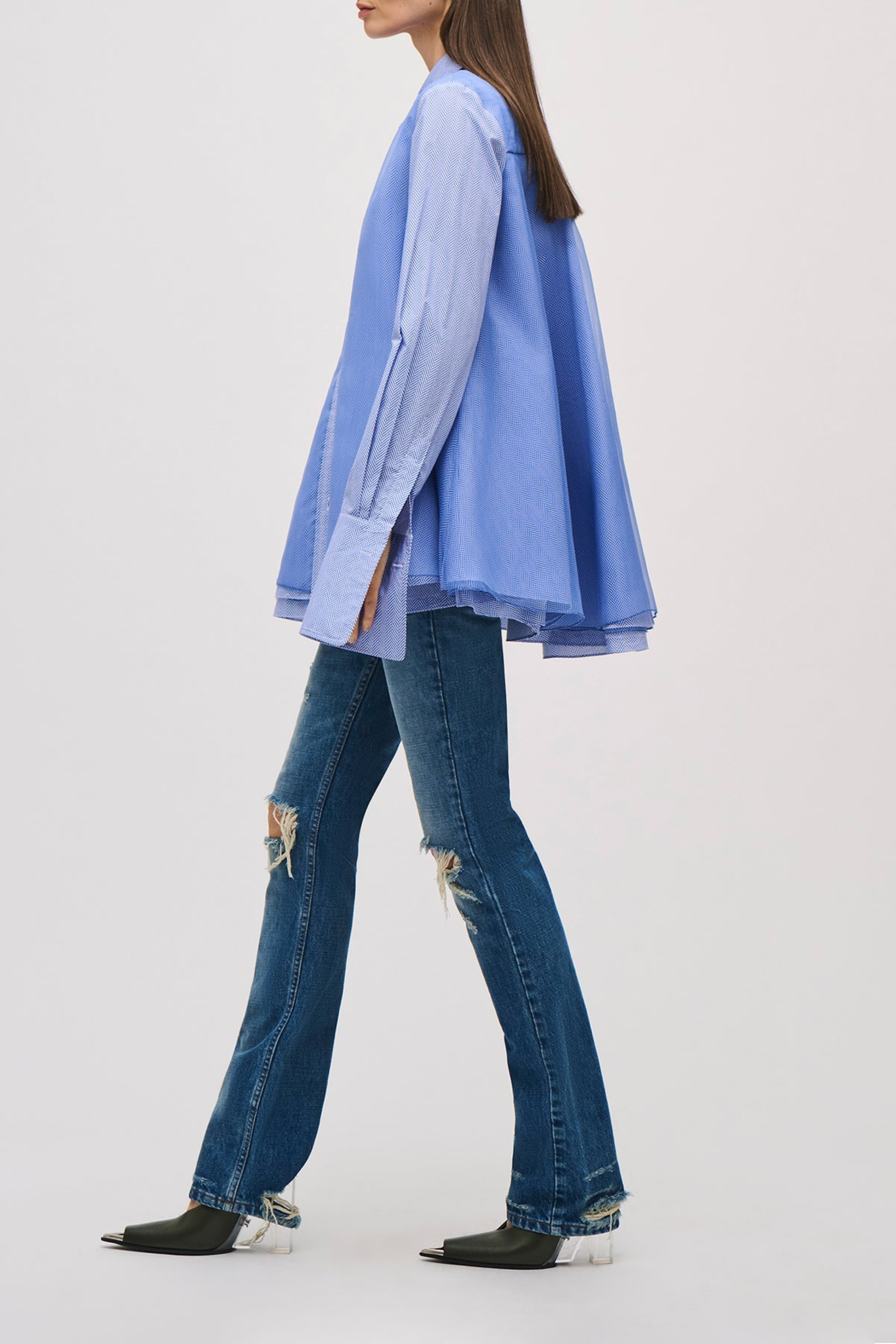 The Riggs Jeans in Indigo by Brandon Maxwell - Anita Hass