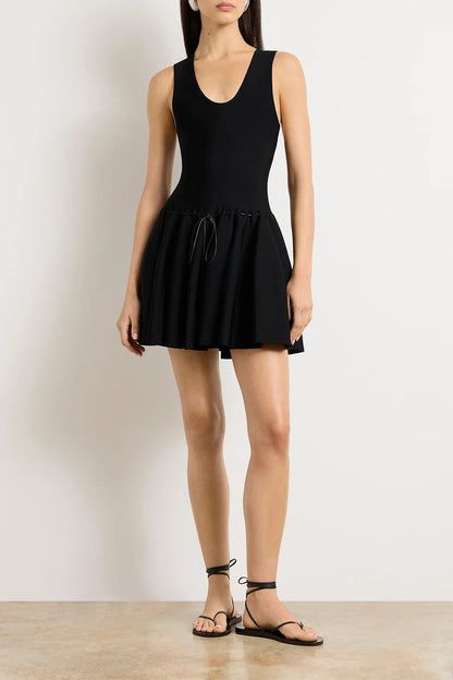 "The Cleo" Dress in Black by Brandon Maxwell - Anita Hass