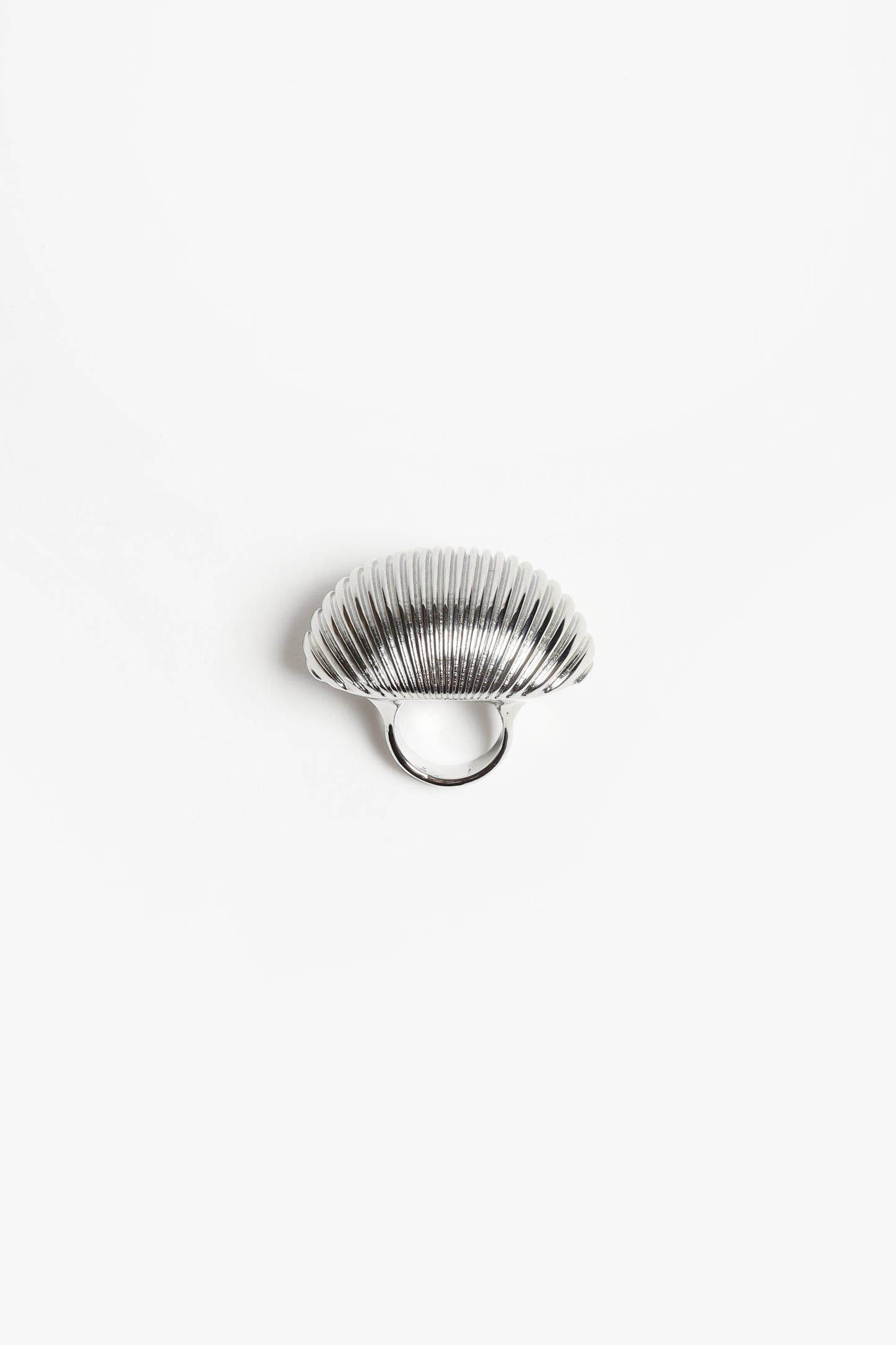 "The Axel" Ring in Silver by Brandon Maxwell - Anita Hass