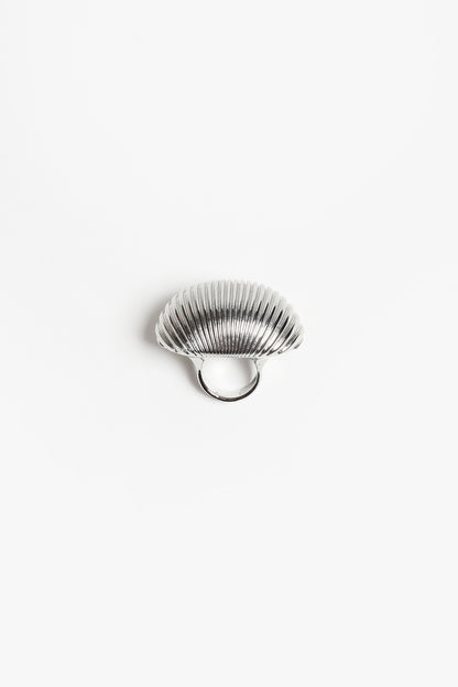 "The Axel" Ring in Silver by Brandon Maxwell - Anita Hass