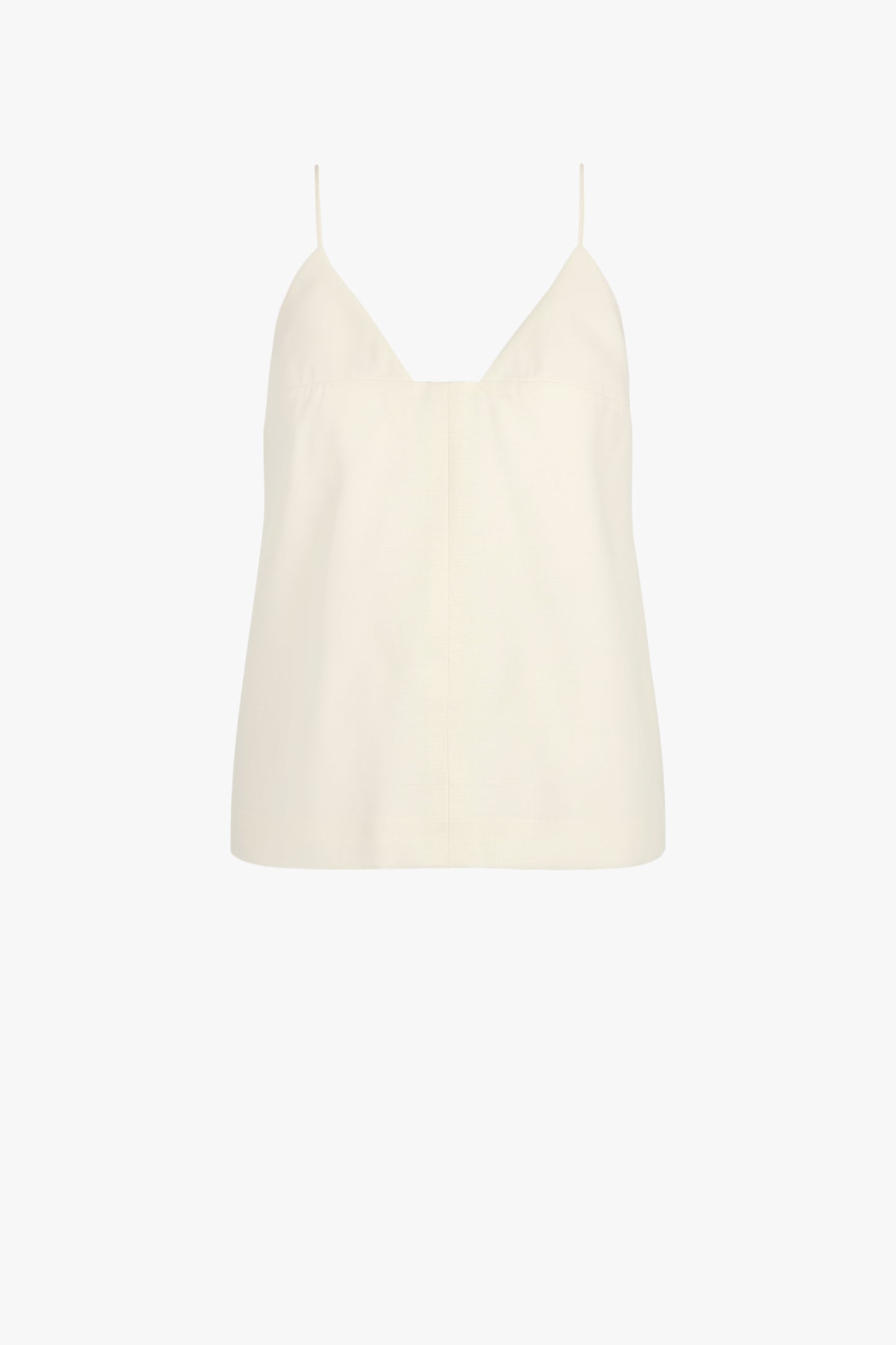 Top: The Bridges in Cream by Brandon Maxwell - Anita Hass