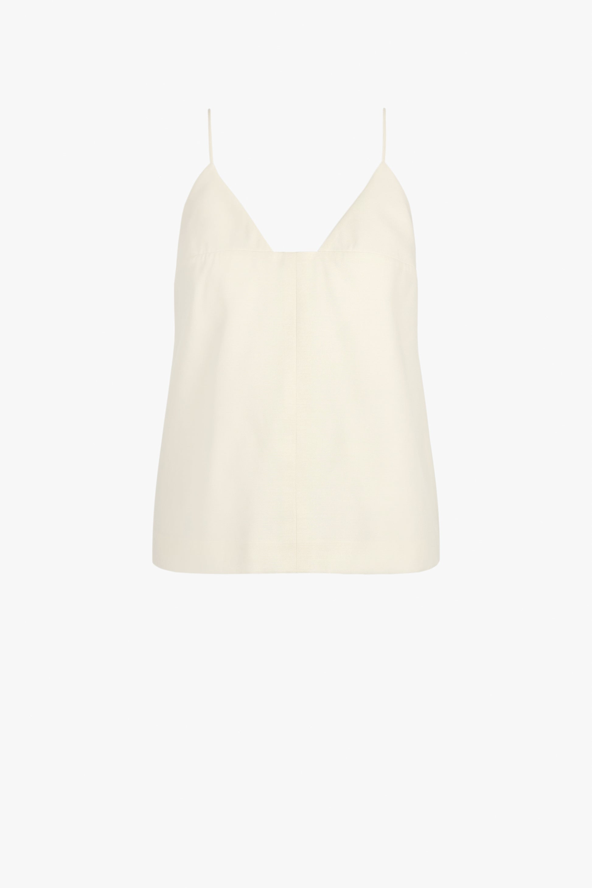 Top: The Bridges in Cream by Brandon Maxwell - Anita Hass