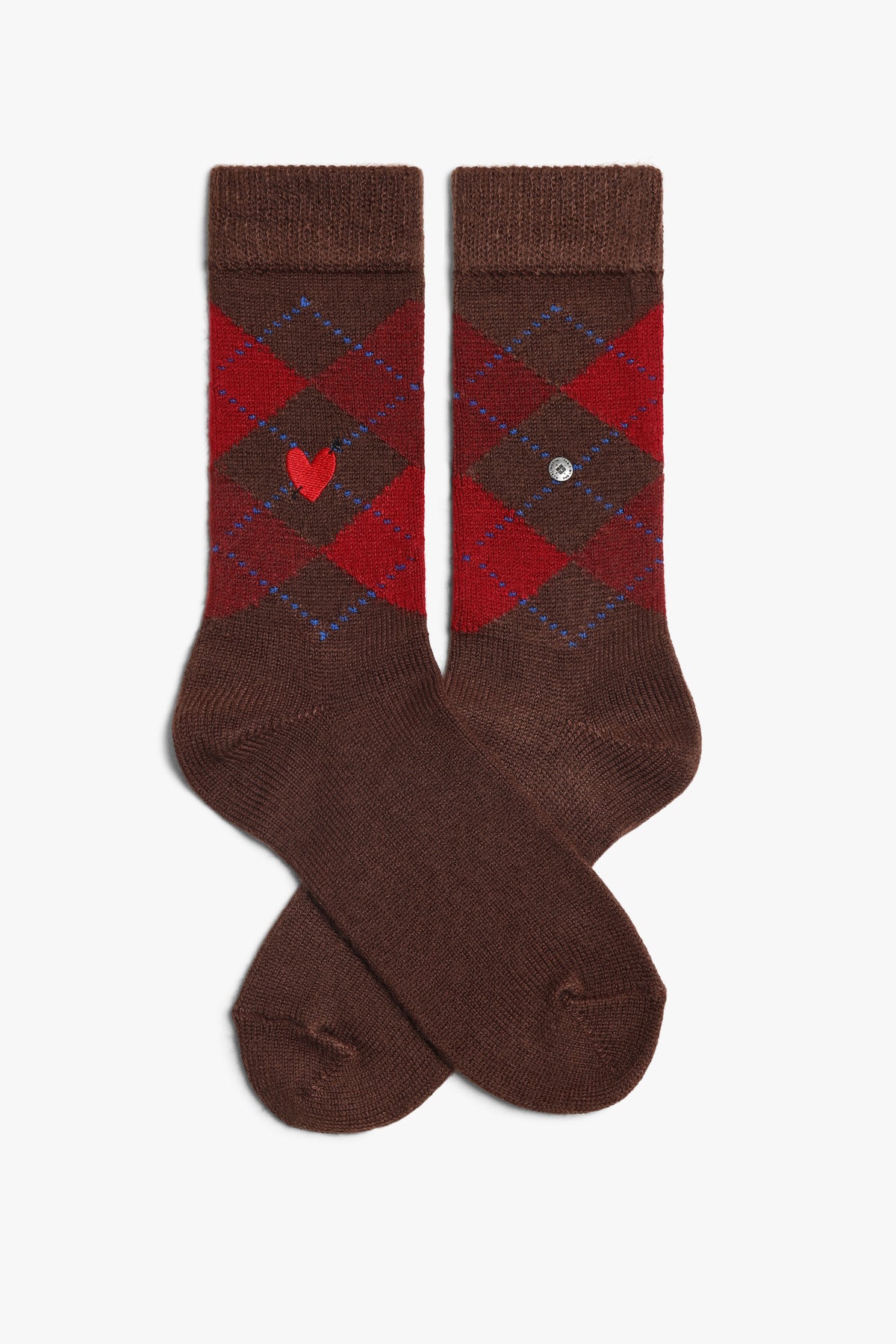 Socken Whitby in Braun/Rot Burlington x Anita Hass