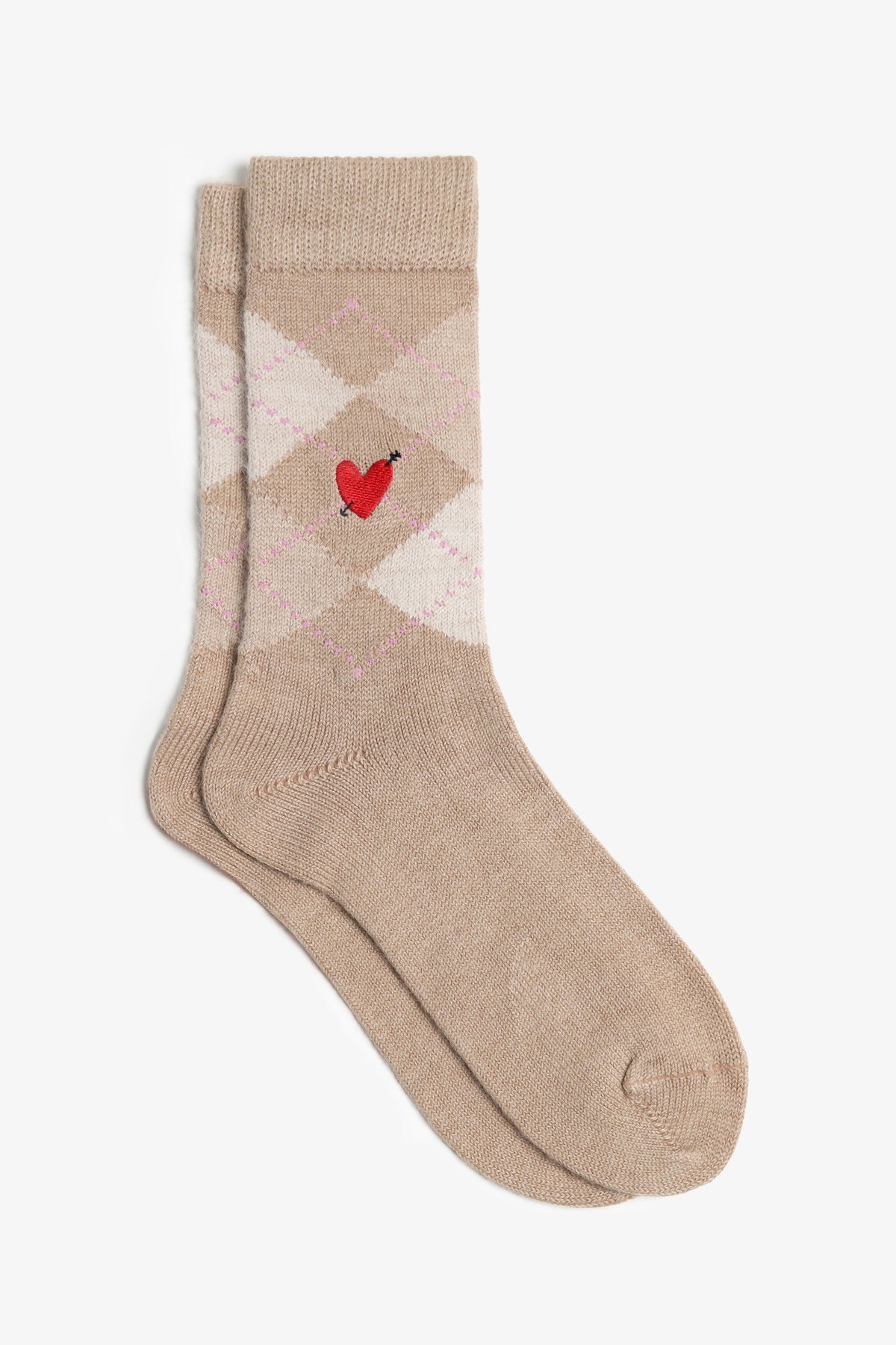 Socken Whitby in Camel/Beige Burlington x Anita Hass