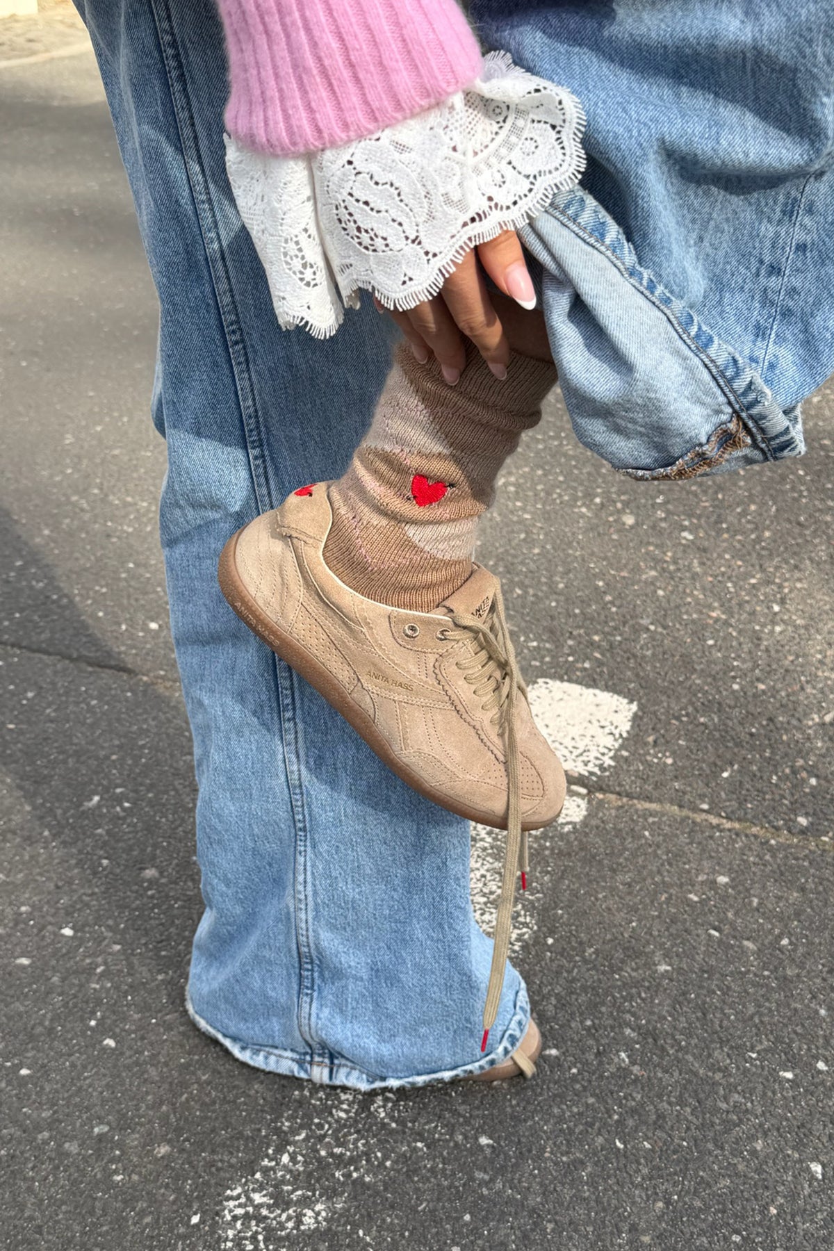 Socks Whitby in Camel/Beige