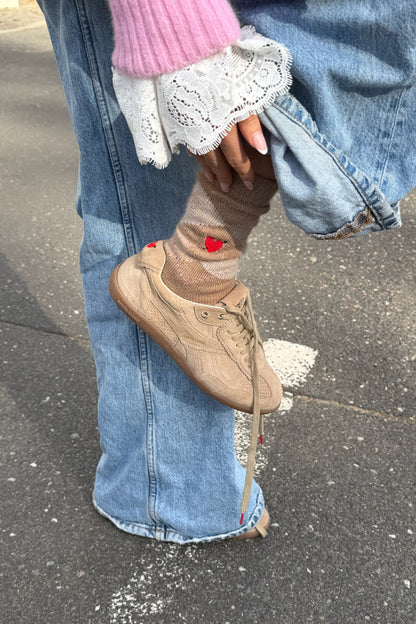 Socks Whitby in Camel/Beige