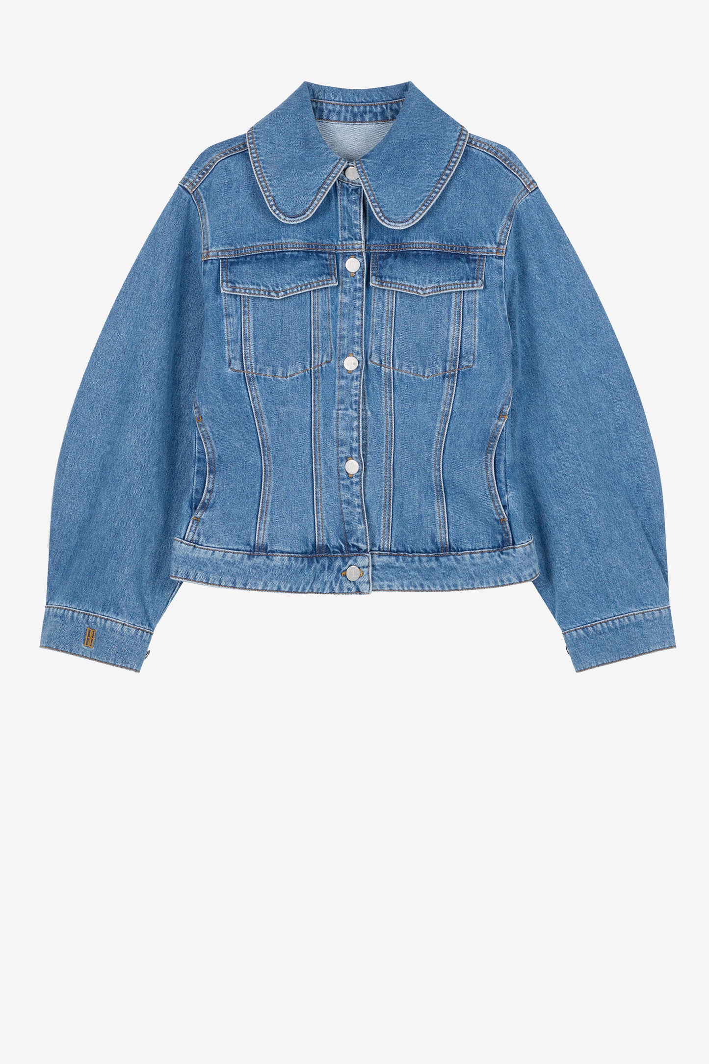 Chaqueta vaquera Villies en azul denim