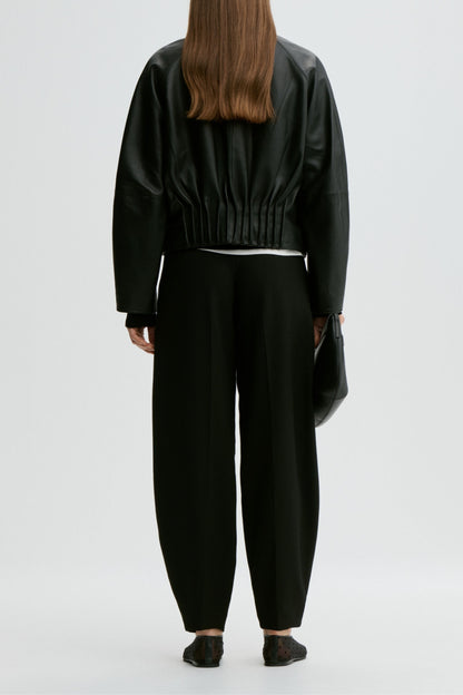 Suzanne Leather Jacket in Black