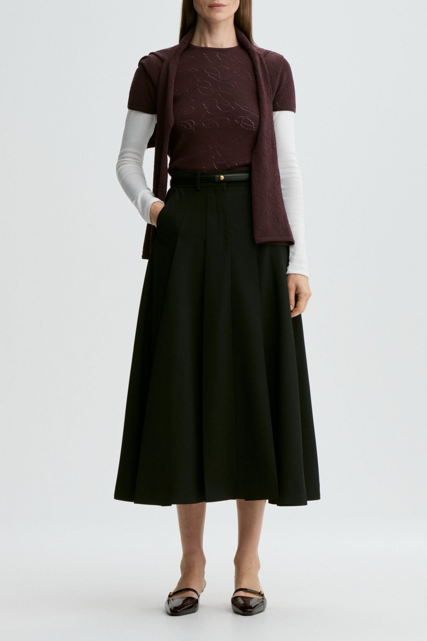Edena Skirt in Black