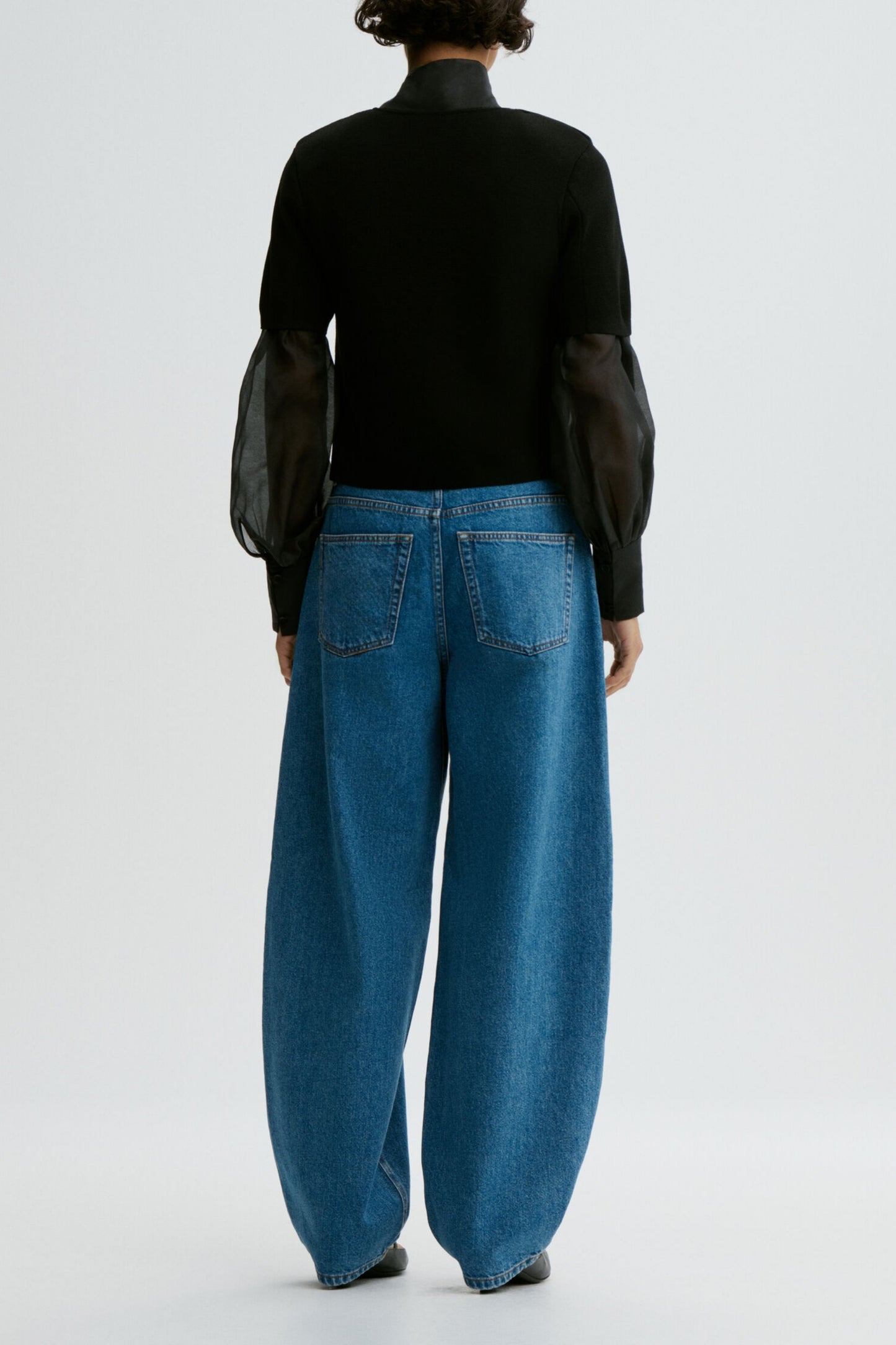 Amber Knit Shirt in Black