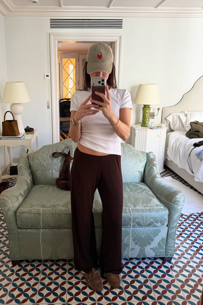 Cap Heart in Washed Oliv Anita Hass