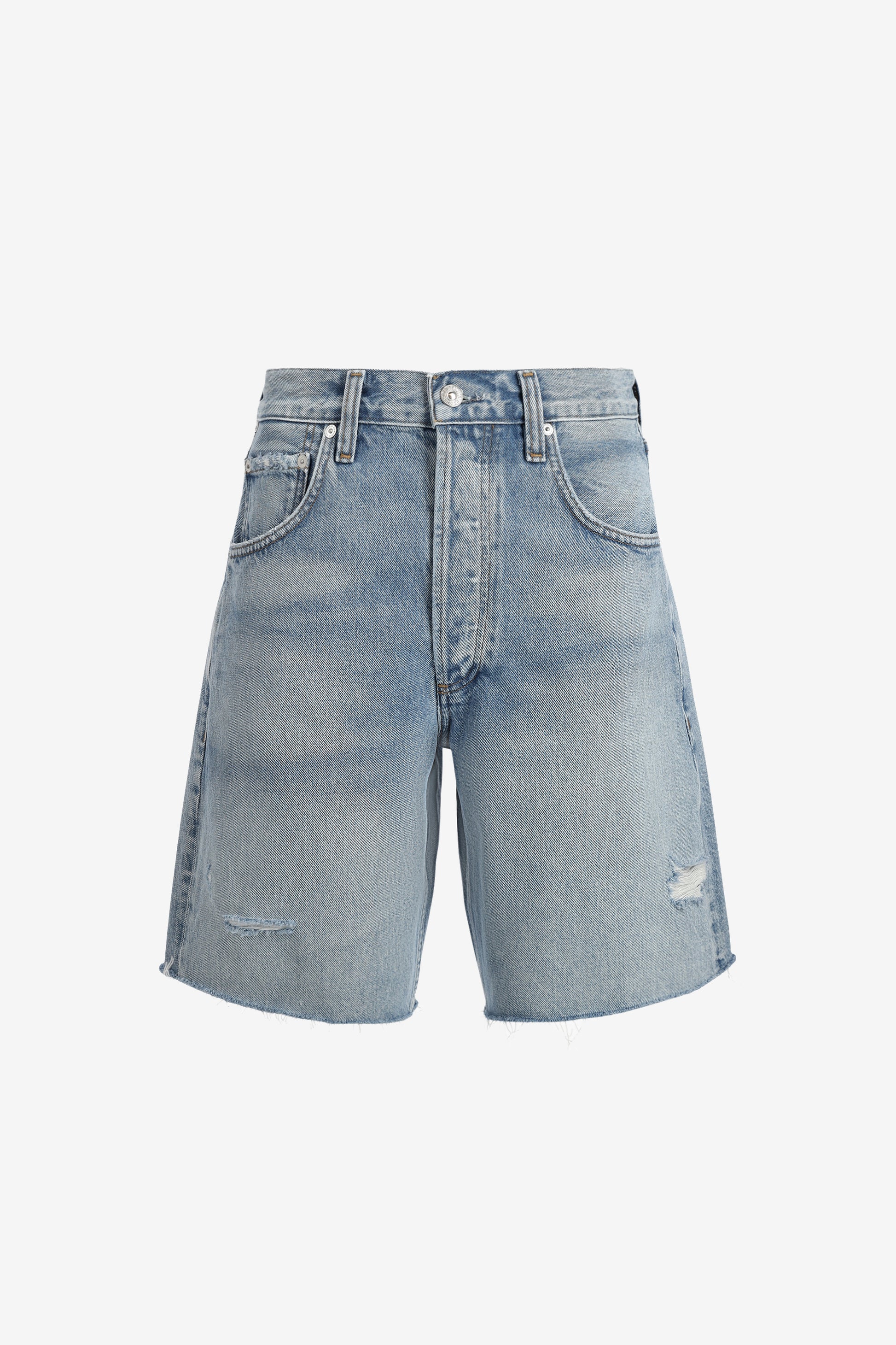 Ayla Denim Shorts in Sparrow by Citizens of Humanity - Anita Hass