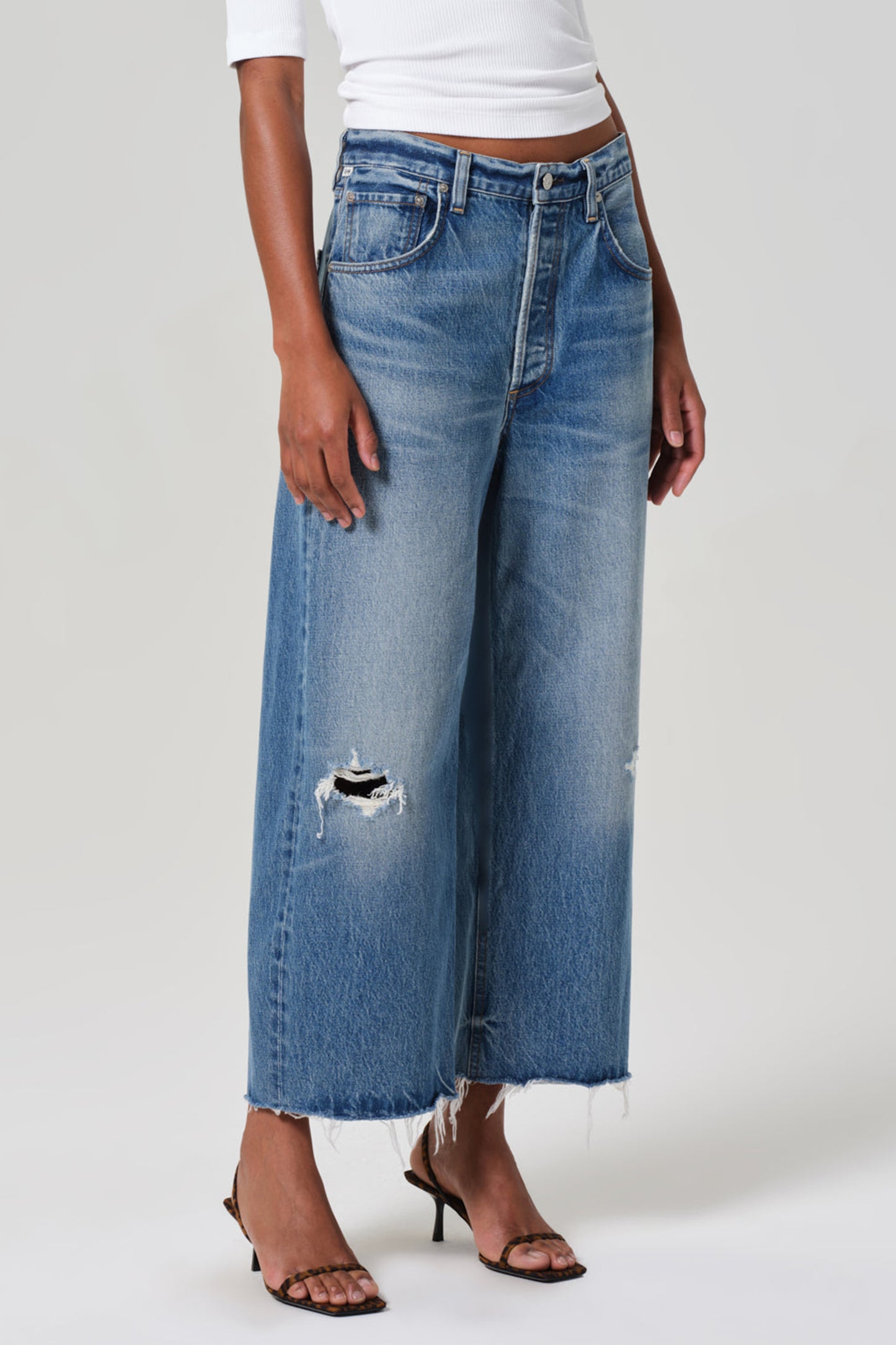 Jeans Ayla Crop in Solano Citizens of Humanity