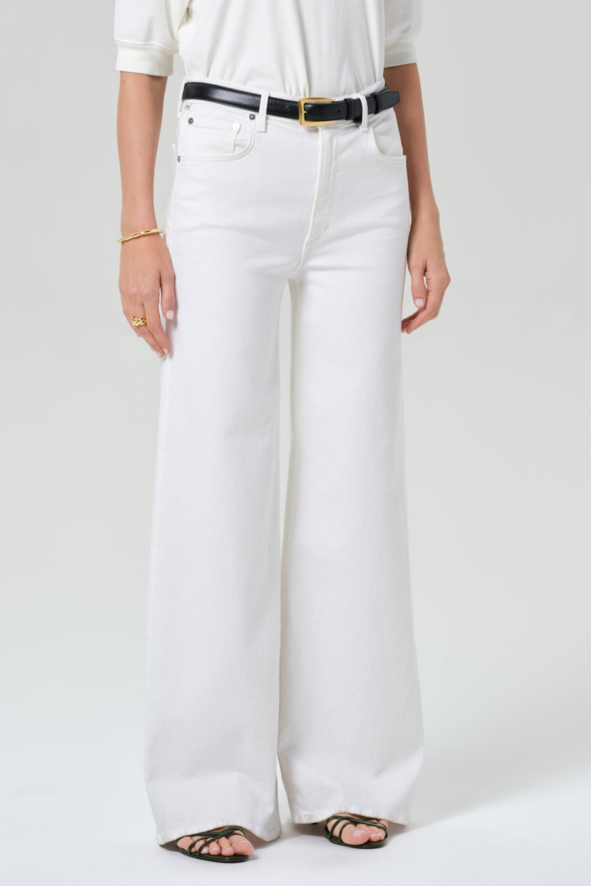 Jeans Lyra in Soft White Citizens of Humanity