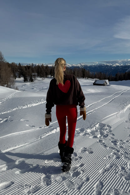 Sweatshirt Storm in Brown