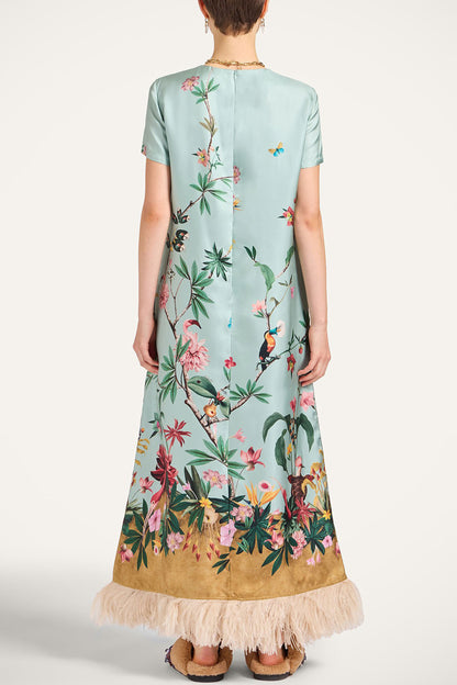 Kleid Swing Zooflora in Light BlueLa Double J - Anita Hass