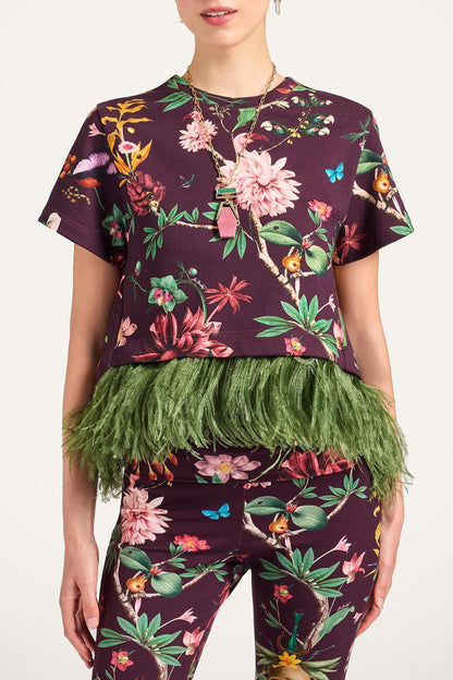 T-Shirt La Scala Zooflora in BordeauxLa Double J - Anita Hass