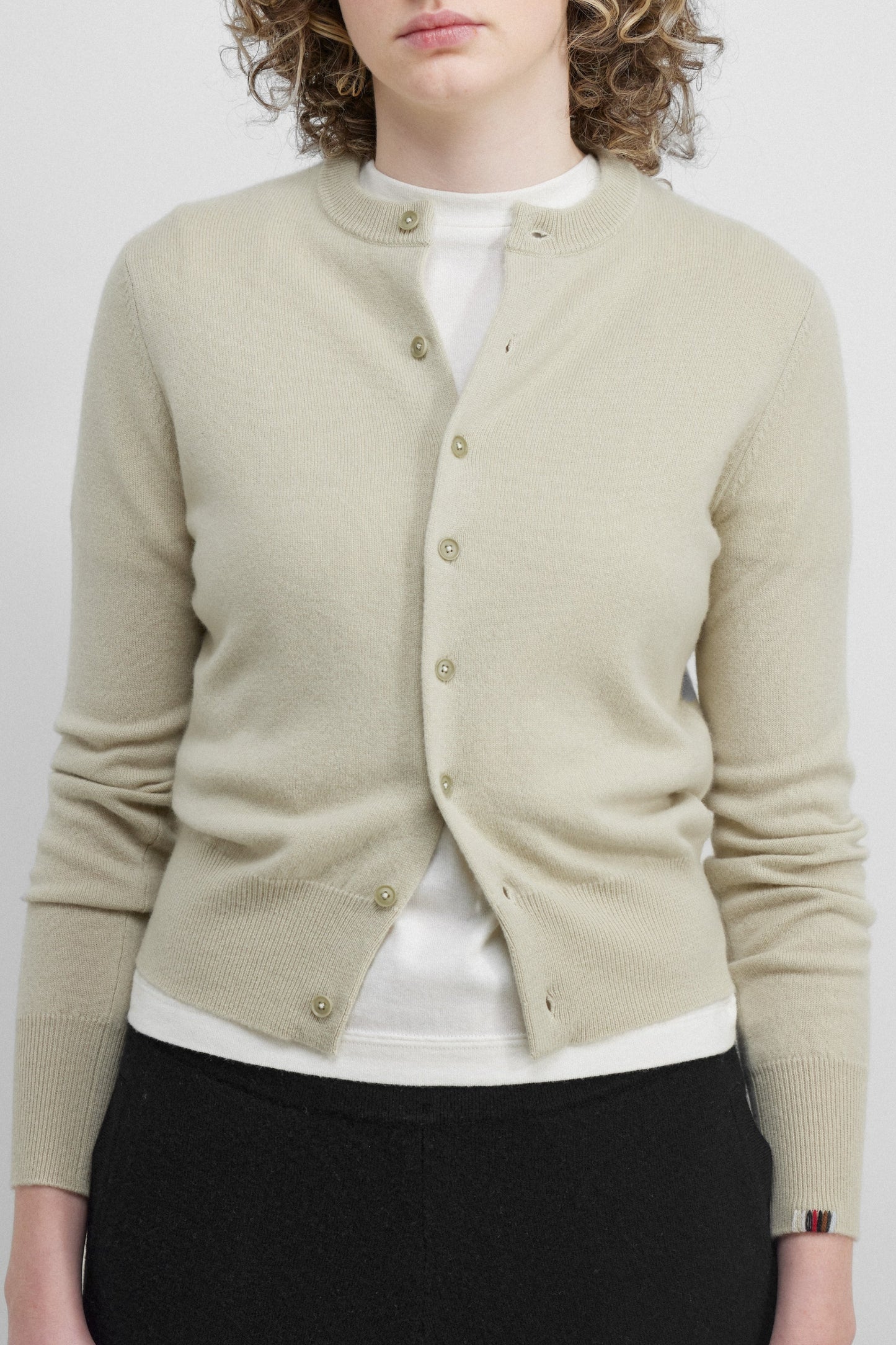 Cardigan Little 2 N° 300 in Desert Extreme Cashmere