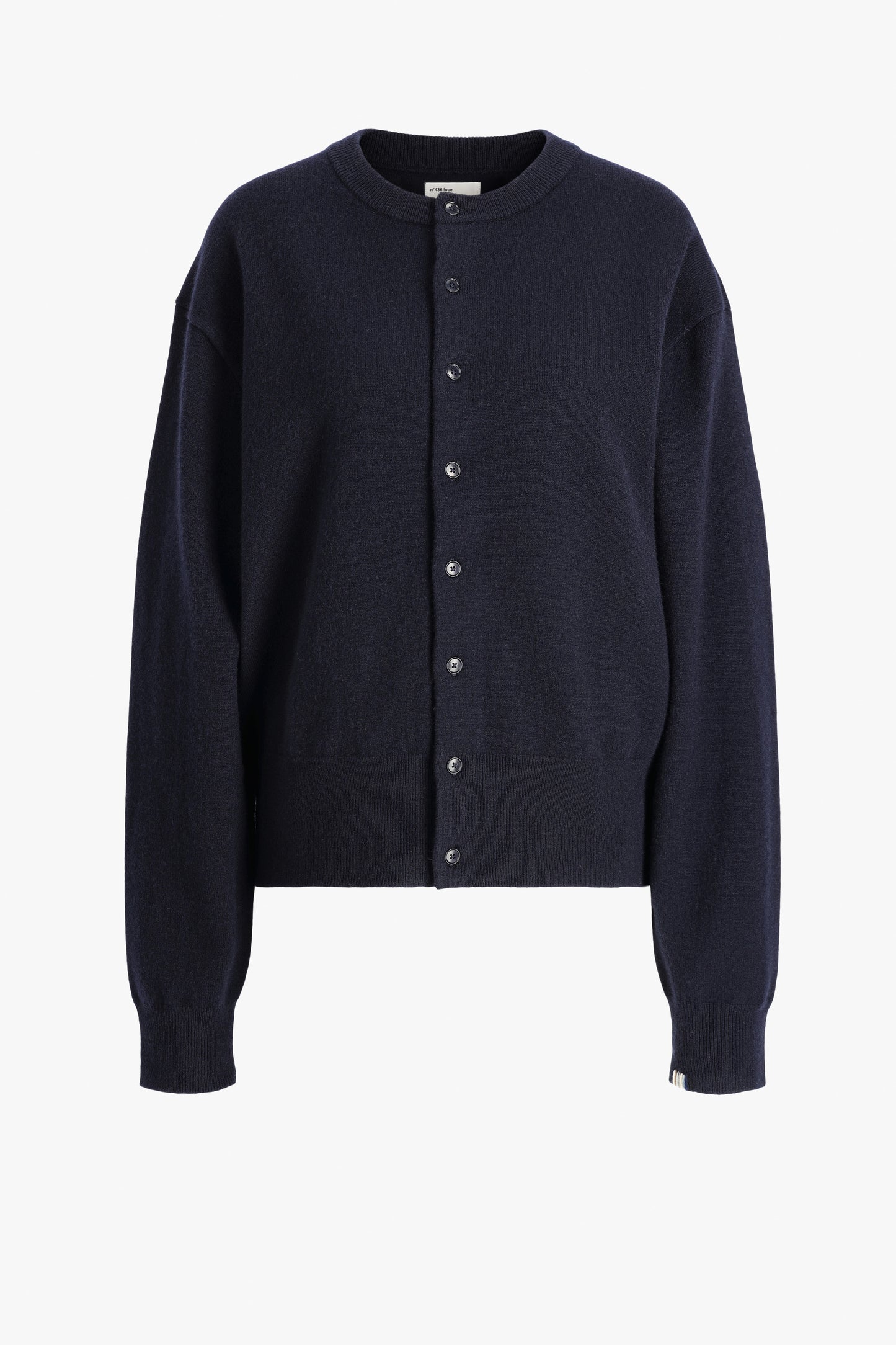 Cardigan Luce N°436 in Navy Extreme Cashmere