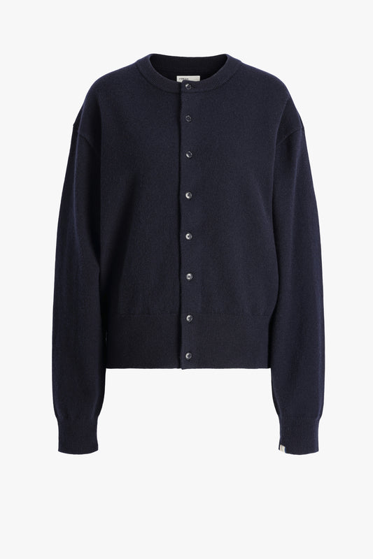 Cardigan Luce N°436 in Navy Extreme Cashmere
