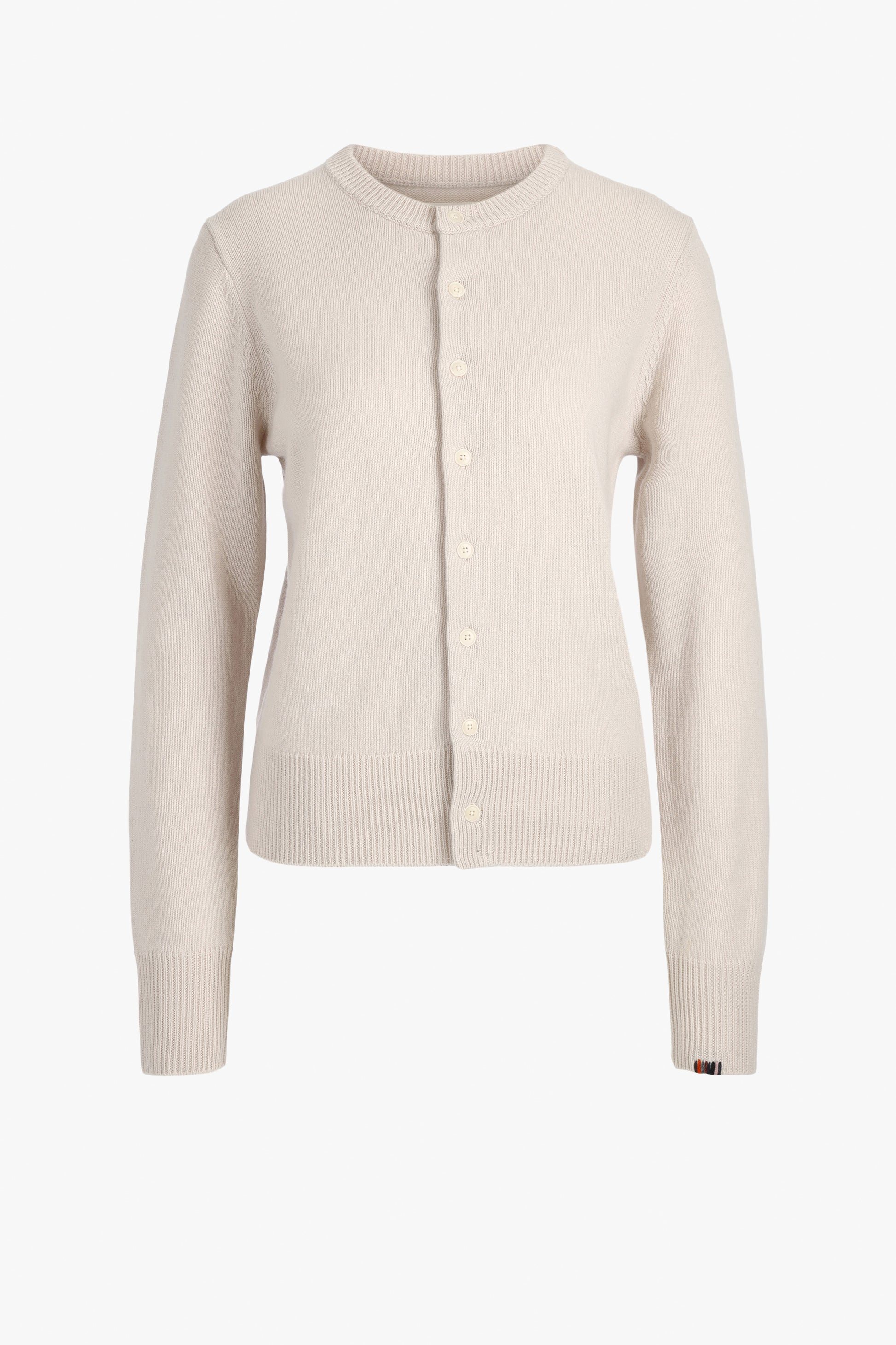 Cardigan N°435 Little Lamb in Chalk Extreme Cashmere