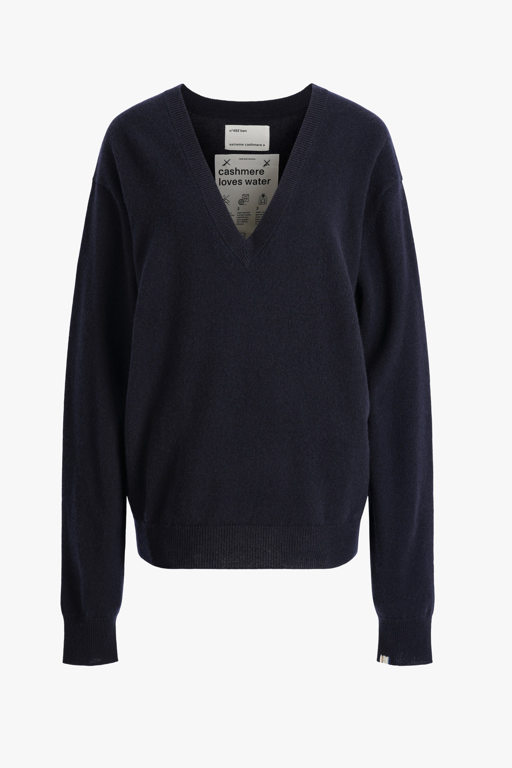Pullover Ben N°492 in Navy Extreme Cashmere