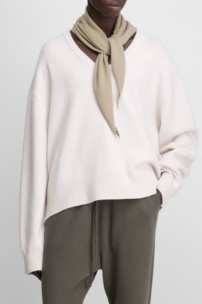 Jack Sweater No. 457 in ChalkExtreme Cashmere - Anita Hass
