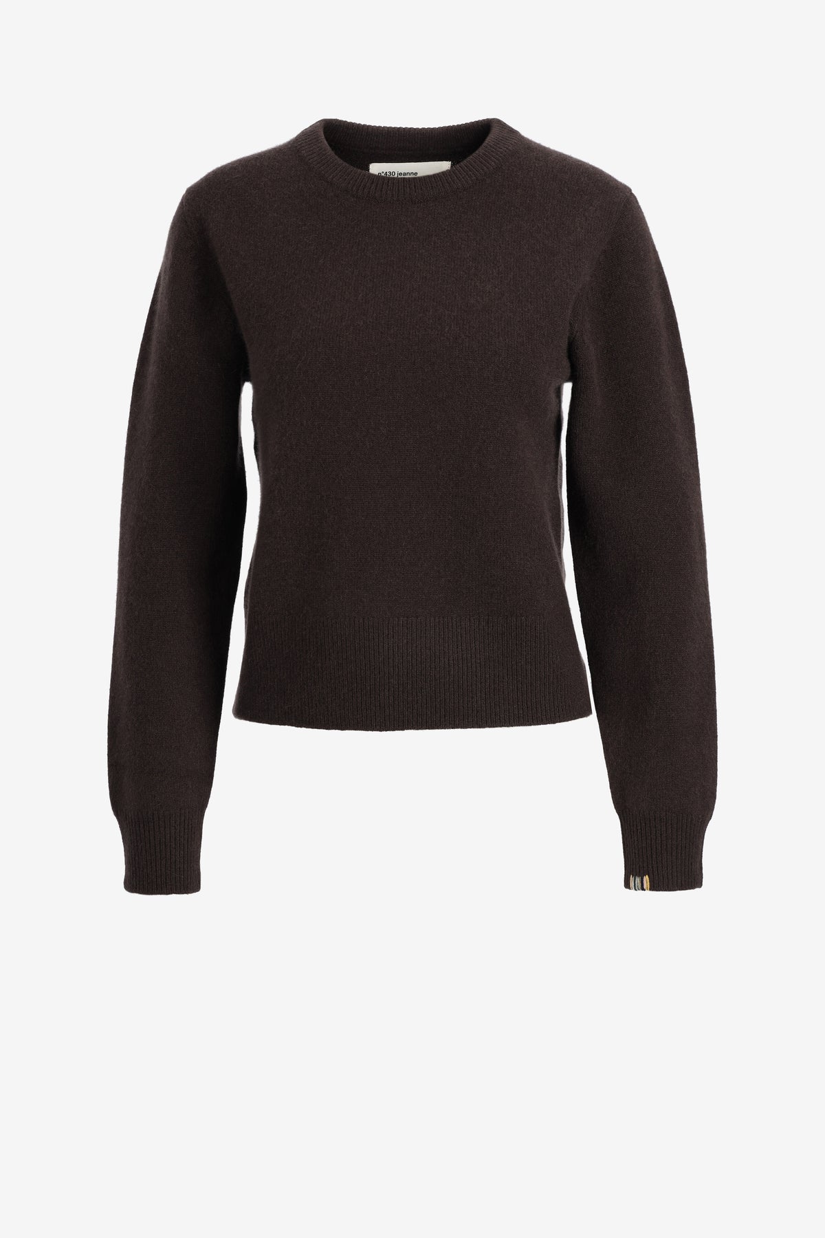 Jeanne Sweater No. 430 in Dark Brown