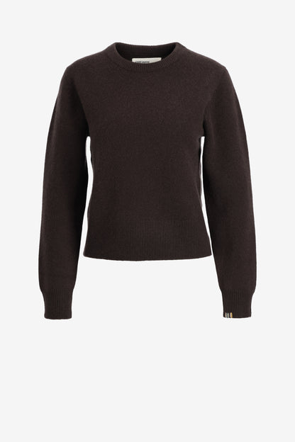 Jeanne Sweater No. 430 in Dark Brown