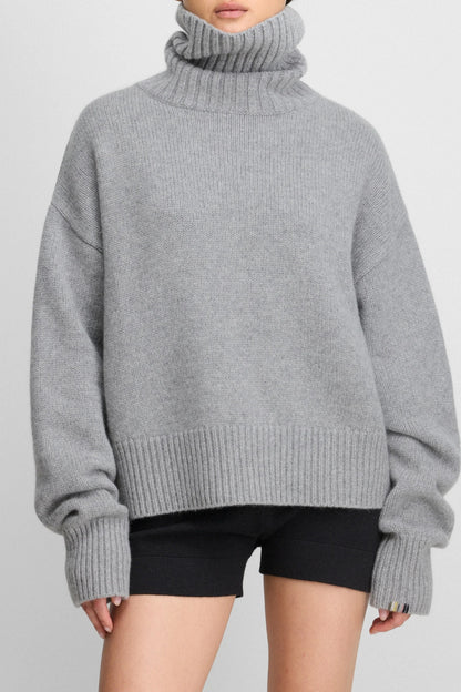 Pullover N°434 Crop Xtra in Goat Extreme Cashmere