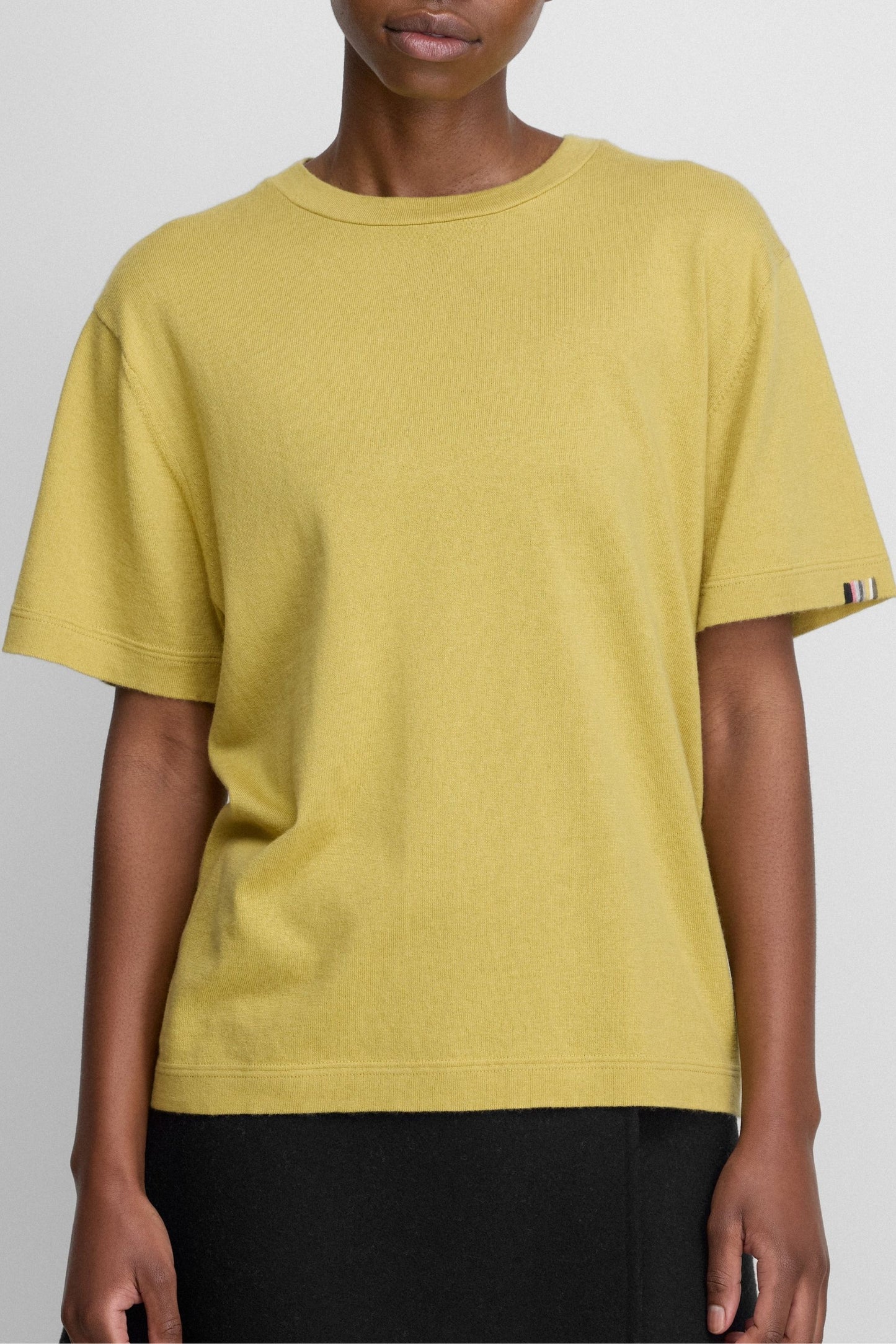 Cuba T-Shirt No. 268 in CornExtreme Cashmere - Anita Hass