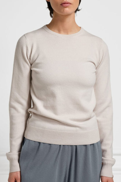 Pullover Body N° 41 in ChalkExtreme Cashmere - Anita Hass