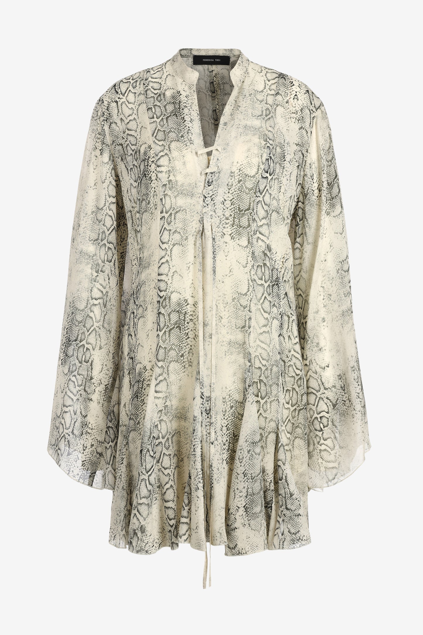 "Laces" Dress in Snake by Federica Tosi - Anita Hass