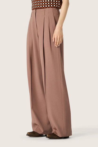 Hose Wide Leg in Bronze Pink Golden Goose