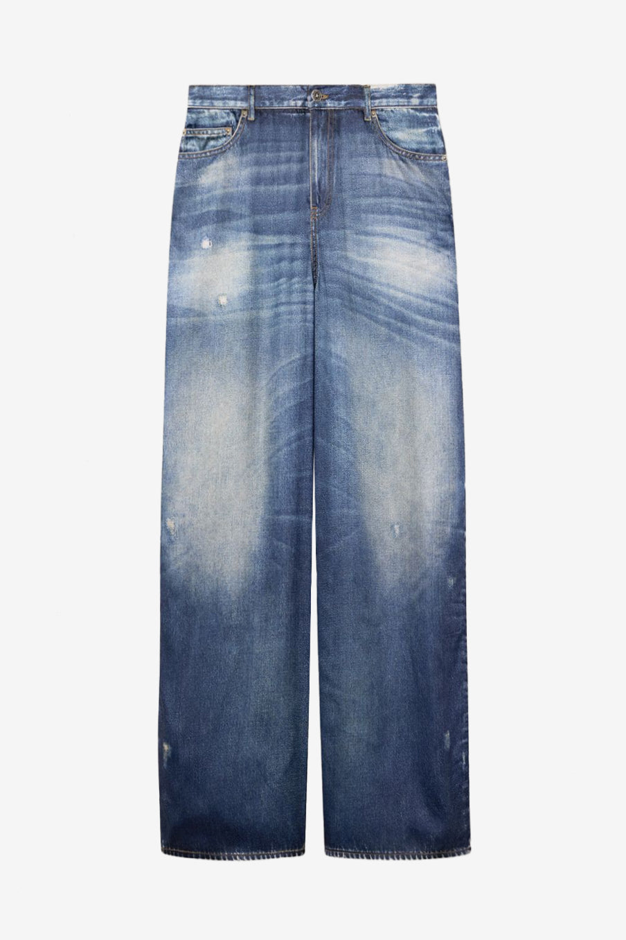 Melody Boyfriend Jeans in Blue by Golden Goose - Anita Hass