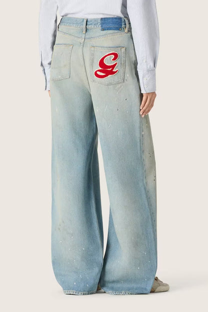 Jeans Melody in Azurblau Golden Goose