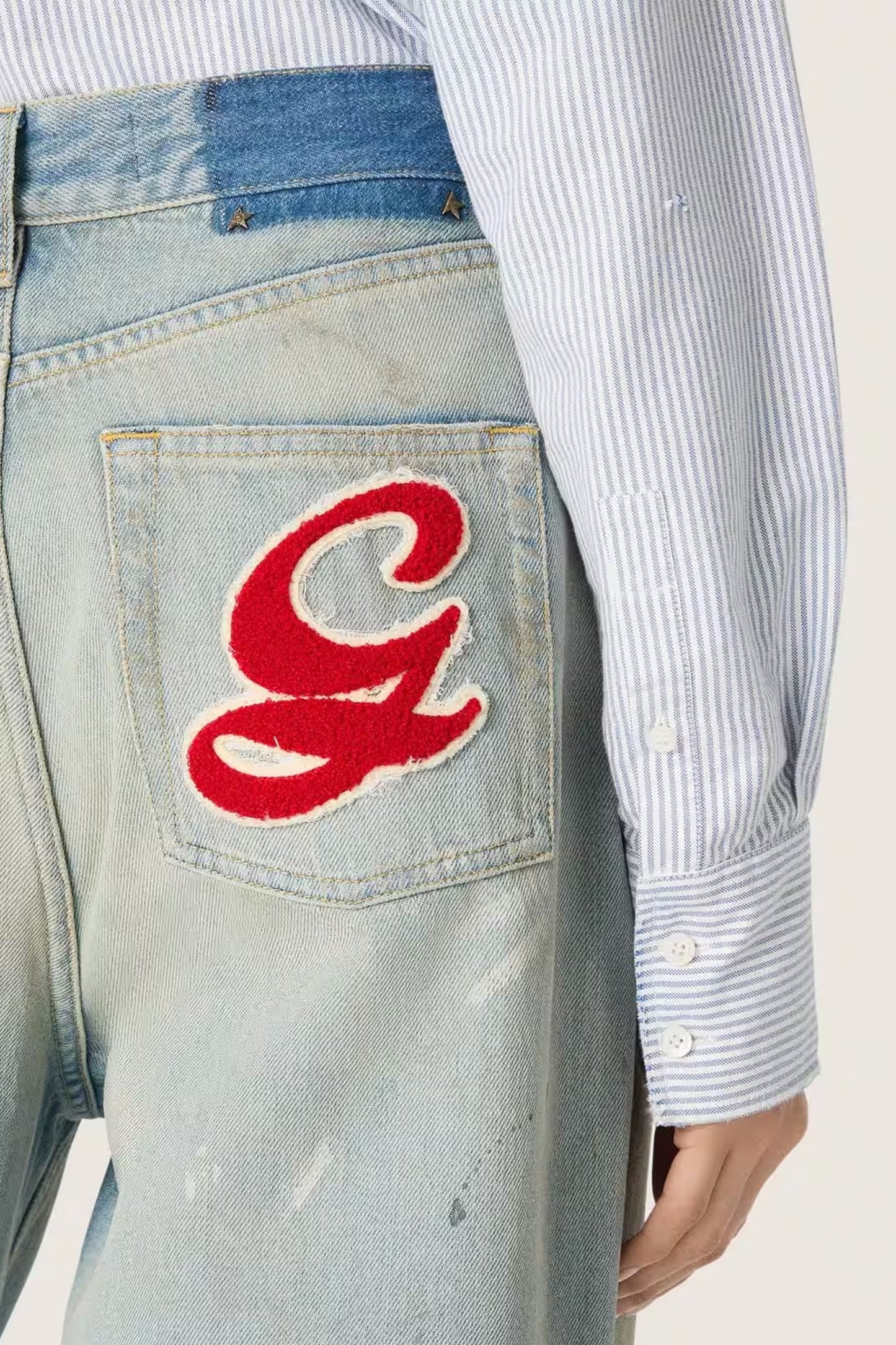 Jeans Melody in Azurblau Golden Goose